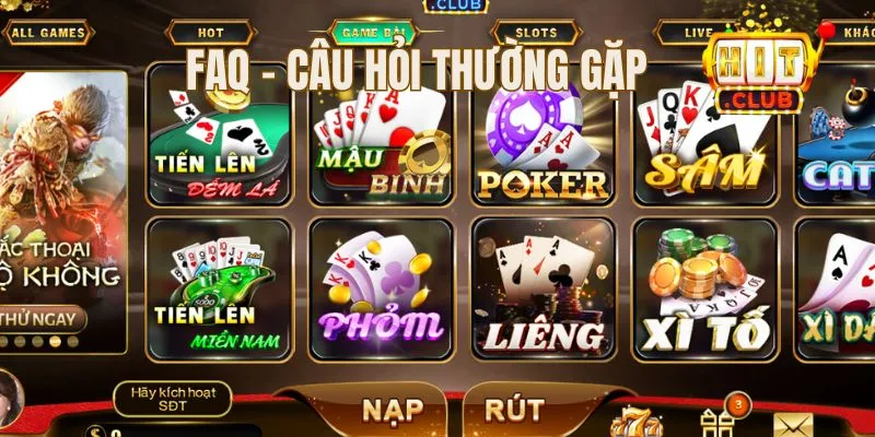 FAQ - Câu hỏi thường gặp về giftcode tại Hitclub