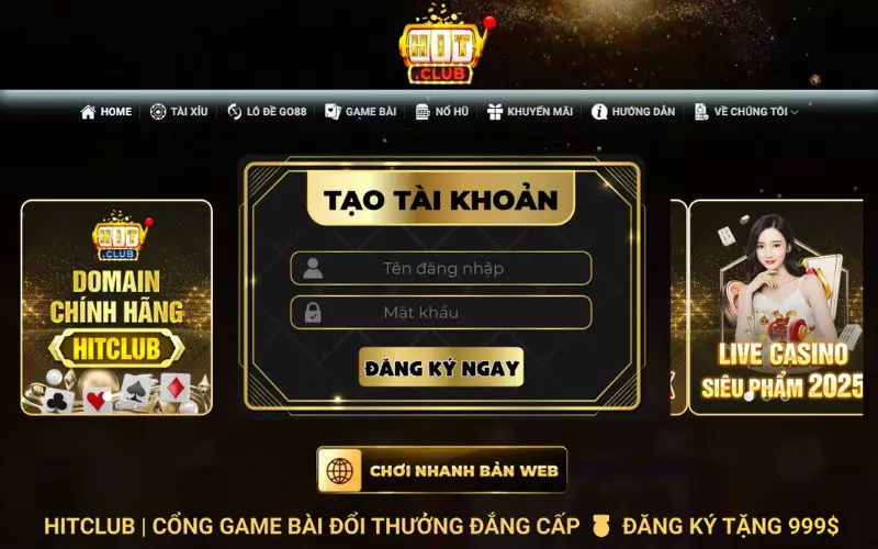 Hitclub là thương hiệu cá cược trực tuyến uy tín và có sức hút mạnh mẽ