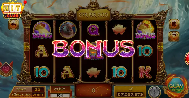 Quay Slot đơn giản, thắng lớn