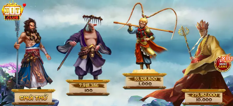 Tây Du Ký là slot game hấp dẫn