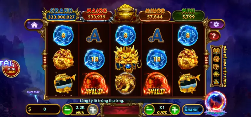 Thưởng slot đa dạng